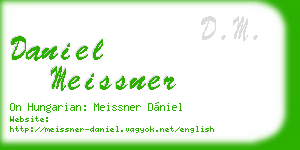 daniel meissner business card